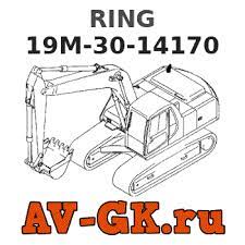 RING 19M-30-14170 - KOMATSU Part catalog