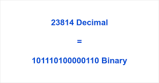 23814 in Binary ▷ How to Convert 23814 to Binary