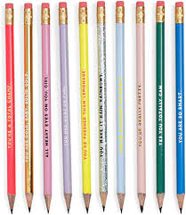 Amazon.com : ban.do Women's Write On Graphite Pencil Set of 10 ...