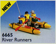 BrickLink - Set 6665-1 : Lego River Runners [Town:Classic Town ...