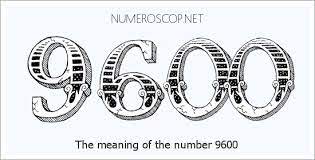 Meaning of 9600 Angel Number - Seeing 9600 - What does the number mean?