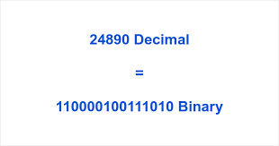 24890 in Binary ▷ How to Convert 24890 to Binary