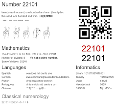 22101 number, meaning and properties - Number.academy