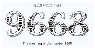 Meaning of 9668 Angel Number - Seeing 9668 - What does the number mean?