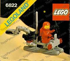 LEGO 6822 Space Digger Set Parts Inventory and Instructions - LEGO ...
