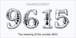 Meaning of 9615 Angel Number - Seeing 9615 - What does the number mean?