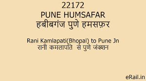 22172 PUNE HUMSAFAR Train Route