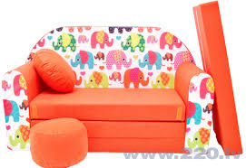 Izvelkamais dīvāns Welox Maxx F9, oranžs/balts cena | 220.lv