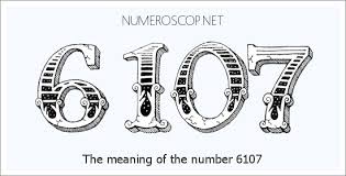 Attēlu rezultāti vaicājumam “6107 in numbers”