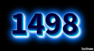 1498 Text Effect and Logo Design Number