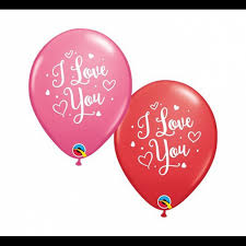 Nopirkt Lateksa balons, I Love You ...