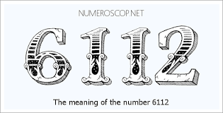 Attēlu rezultāti vaicājumam “6112 in numbers”