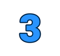 Number 3 Generic color lineal-color icon | Freepik
