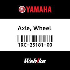 YAMAHA OEM Motorcycle parts : Axle ...