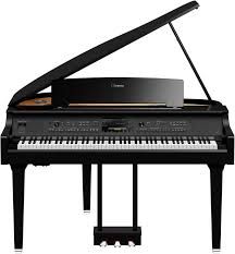 Yamaha Clavinova CVP-809 Grand Piano with bench - (Polished Ebony ...