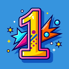 Number 1 Number One | Premium AI-generated vector