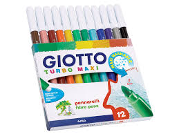 Flomasteri Giotto Turbo Maxi - Skizze