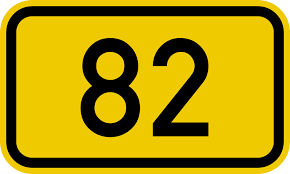 File:Bundesstraße 82 number.svg - Wikimedia Commons
