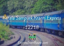 Kerala Sampark Kranti Express - 12218 Route, Schedule, Status & TimeTable