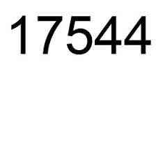 17544 number, meaning and properties - Number.academy