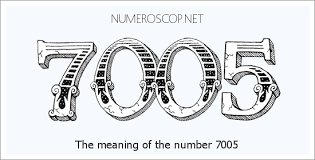 Angel Number 7005 – Numerology Meaning of Number 7005