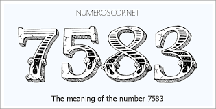 Angel Number 7583 – Numerology Meaning of Number 7583