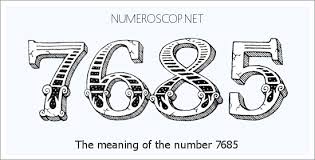 Angel Number 7685 – Numerology Meaning of Number 7685