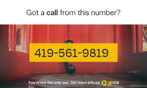 419-561-9819 | 14195619819 Who called from Bucyrus | YP.CA