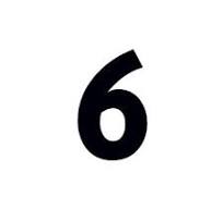 NUMBER 6, 100mm