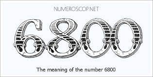 Angel Number 6800 – Numerology Meaning of Number 6800