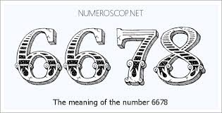 Angel Number 6678 – Numerology Meaning of Number 6678