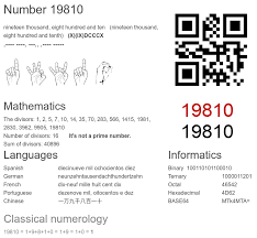 19810 number, meaning and properties - Number.academy