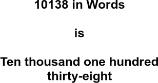 10138 in Words – How to Spell 10138 | numbersinwords.net
