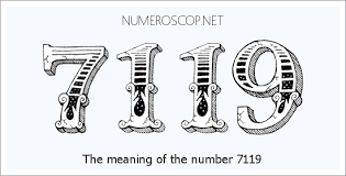 Angel Number 7119 – Numerology Meaning of Number 7119