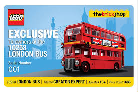 FREE* Limited Edition London Bus Ezlink... - The Brick Shop LEGO Certified  Store | فيسبوك