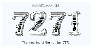Angel Number 7271 – Numerology Meaning of Number 7271