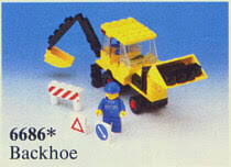 BrickLink - Set 6686-1 : Lego Backhoe [Town:Classic Town ...