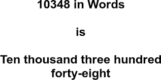 10348 in Words – How to Spell 10348 | numbersinwords.net