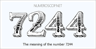 Angel Number 7244 – Numerology Meaning of Number 7244