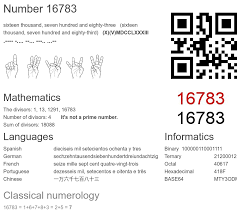 16783 number, meaning and properties - Number.academy
