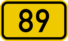 File:Bundesstraße 89 number.svg - Wikimedia Commons