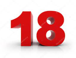 Number 18 Stock Photo by ©morenina 66714577