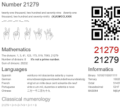 21279 number, meaning and properties - Number.academy