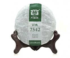 Menghai 7542 Tea - Dayi Sheng Pu Erh Tea Cake | Teasenz