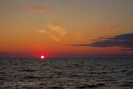 Saullēkts Baltijas jūrā - Saullēkts - redzet.eu