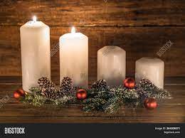 Two Burning Advent Image & Photo (Free Trial) | Bigstock