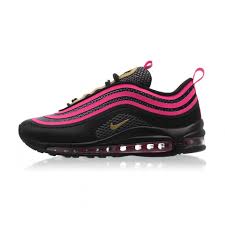 Wmns Nike Air Max 97 ULTRA Black Pink Bullet 917999-002