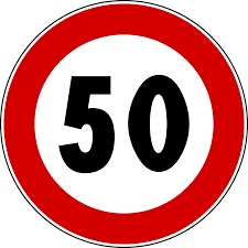 File:Italian traffic signs - limite di velocità 50.svg - Wikimedia ...