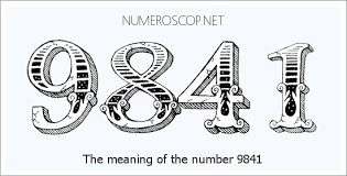 Meaning of 9841 Angel Number - Seeing 9841 - What does the number mean?
