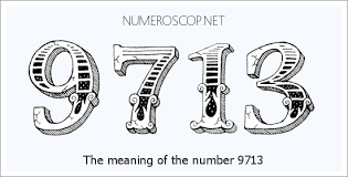 Meaning of 9713 Angel Number - Seeing 9713 - What does the number mean?